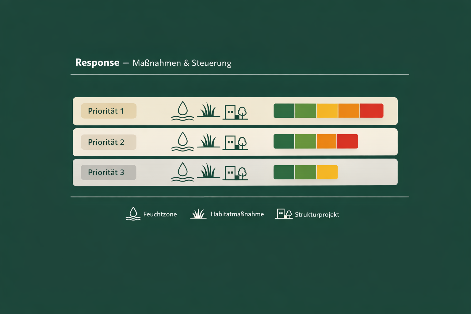 Response MERF — Maßnahmen und Management